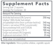 Alternative view of Liver GB+  60 capsules